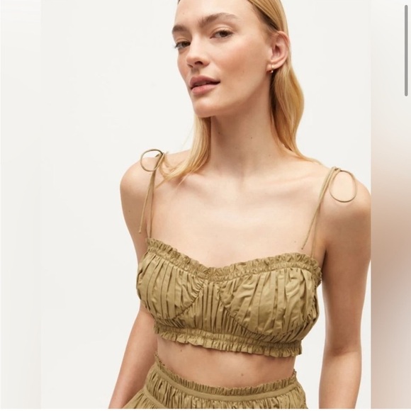 NWT RHODE Pari Cropped Bandeau Top Herbarium 6 - Picture 4 of 10